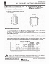 DataSheet SN74CBTLV3257 pdf